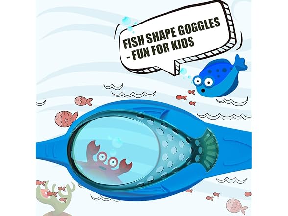OutdoorMaster Kids Swim Goggles 2 Pack