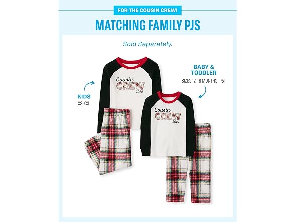 The Children's Place (M) Holiday Long Pajamas