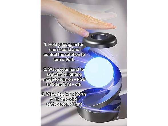 Levitating LED Bulb Lamp