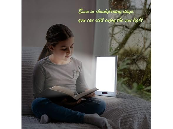 JUXLamp Light Therapy Alarm Clock