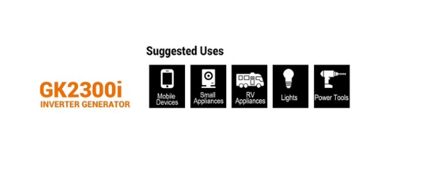 Genkins 2300 Watt Portable Inverter Generator - Gallery 14