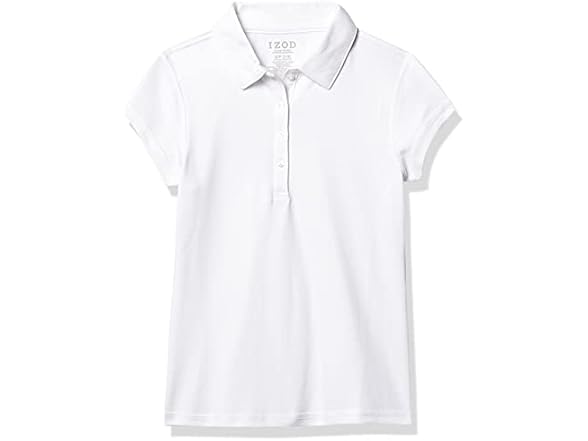 IZOD Girls Uniform Polo Shirt