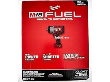 $219.99, Was $299, 26% Off! Milwaukee 2967-20 M18 1/2 HIGH Torque Impact Wrench dealfomo