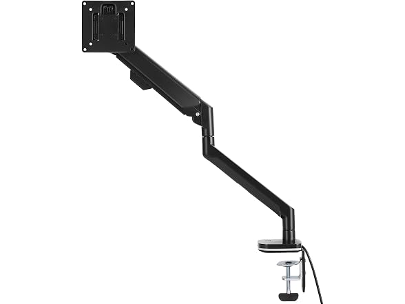 Single Monitor Mount with USB, Supports 13"-35"