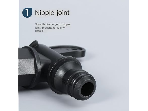 Generic GAR-87 2pcs Water Butt Tap Hose Connector