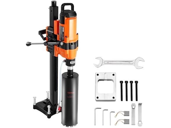 Core Drill Machine, 0.8-11.8in Drilling Diameter