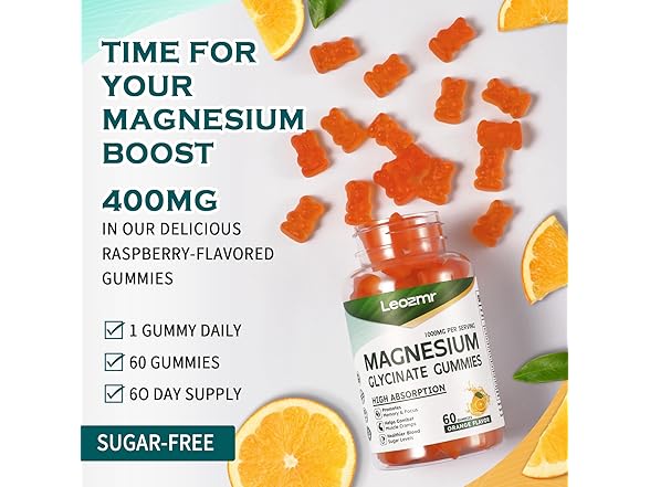 Magnesium Glycinate Gummies 1000mg