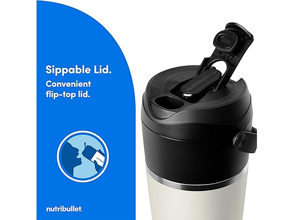 nutribullet Flip Portable Blender with Insulated Cup - Gallery 11