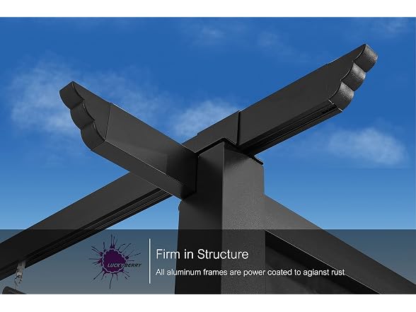 10' X 10' Outdoor Retractable Pergola