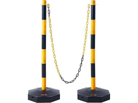 VEVOR Adjustable Traffic Delineator Post Cones