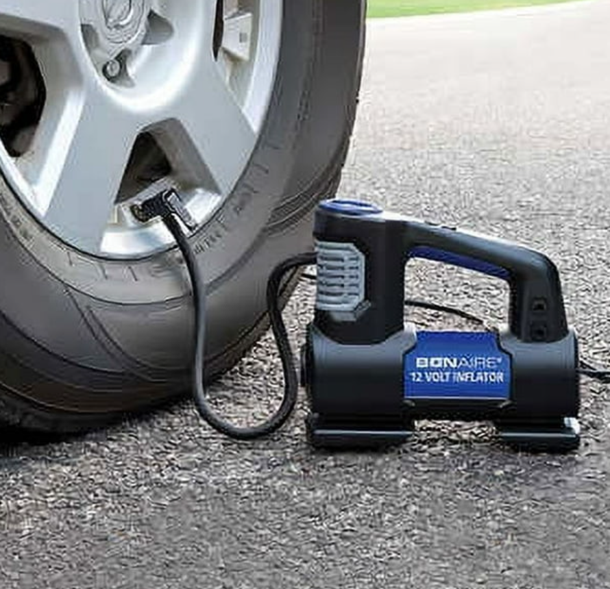 Bon-Aire DD24C Tire Inflator 12V Black and Blue - Gallery 7