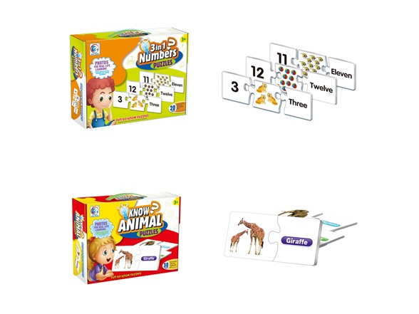 Educational Puzzle Toys (Set of 2)