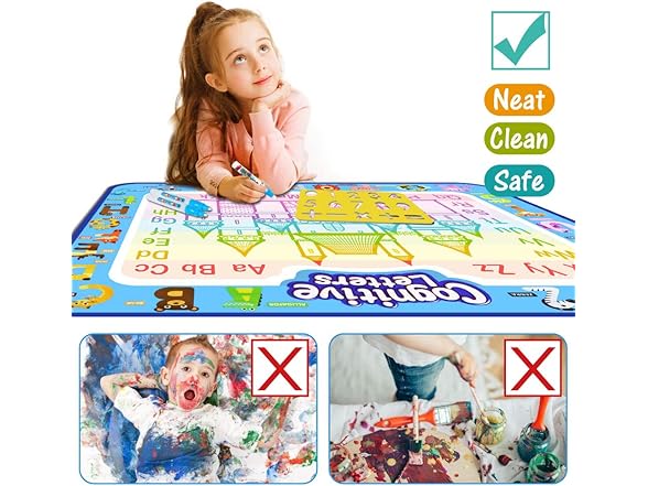 Jasonwell doodle mat Alphabet