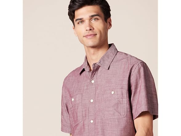 Amazon Essentials Men Slim-fit Chambray Shirt