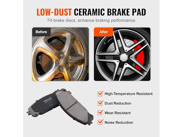 Front and Rear Brake Kit Compatible