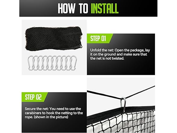 ZEALFEEL 10x20Ft Golf Hitting Net