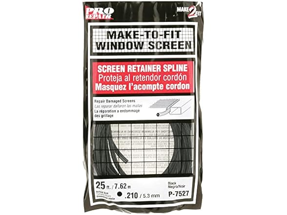 Prime-Line Screen Retainer Spline