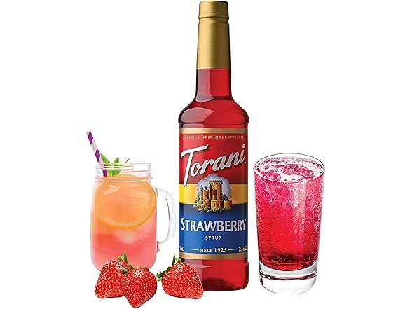 Torani Strawberry Syrup 750ml (1ct)