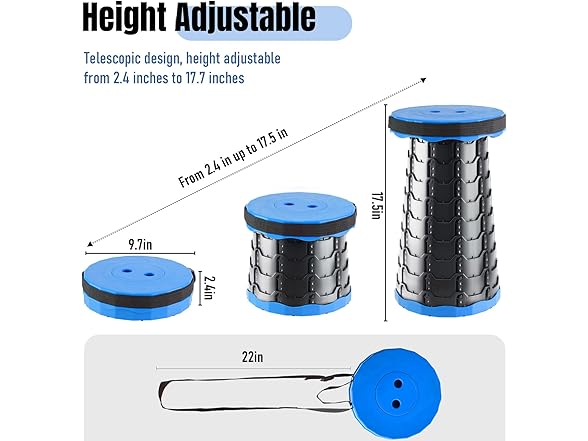 Doseno Upgraded Foldable Stool