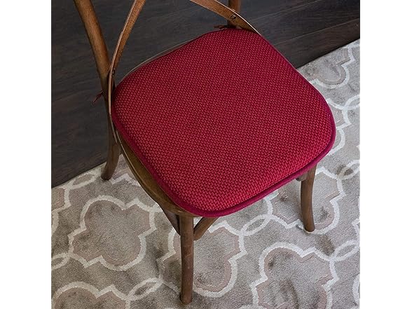 Memory Foam Chair Cushions w/ Ties