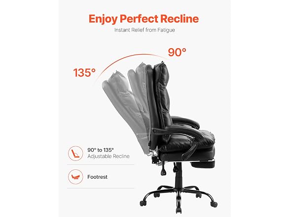 Heavy Duty Executive Office Chair with