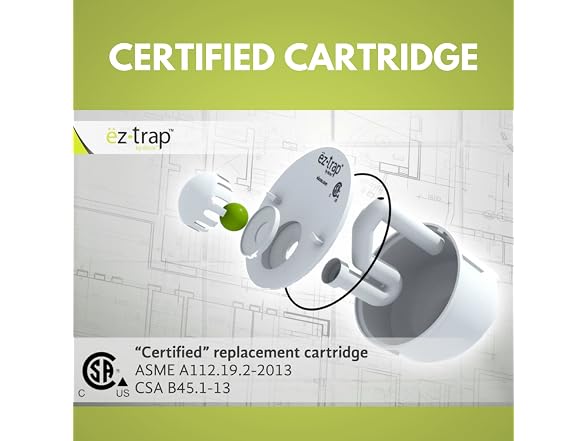Ez Trap Waterless Urinal Cartridge