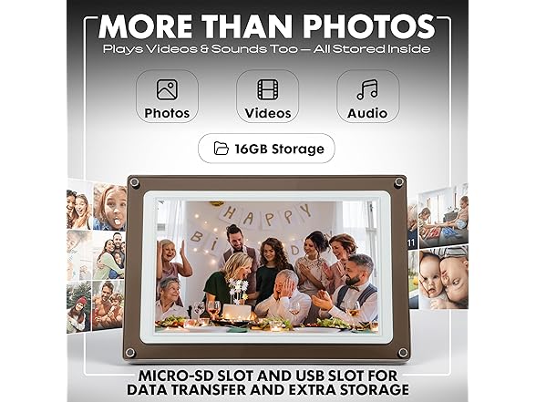 Minolta Minolta Smart Photo Frame 10.1 inch - Di