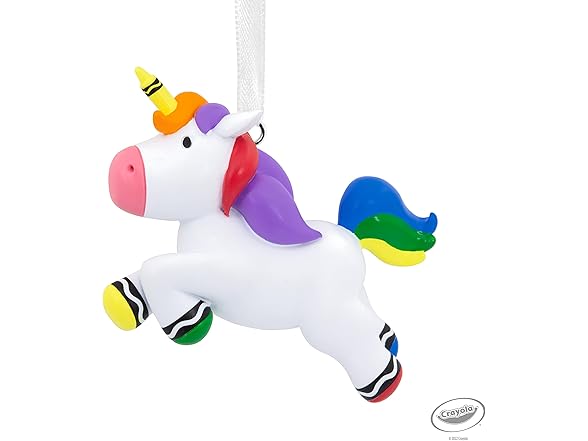 Hallmark Crayola Unicorn Ornament