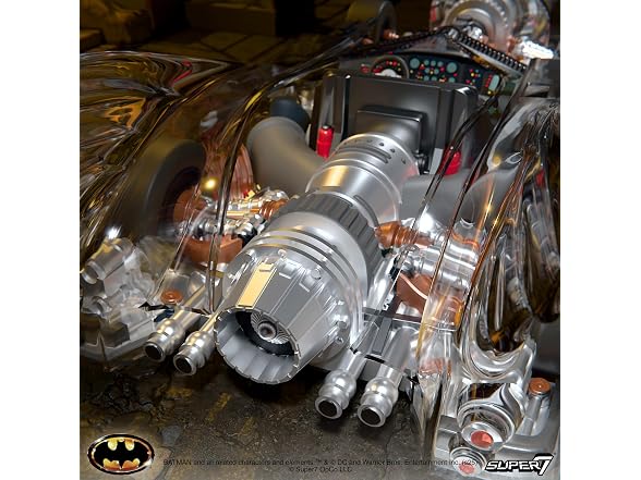 Super7 Super Cyborg Batman Batmobile 1989 13.9"