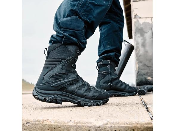 Merrell Men’s Moab 3 8” Zip Tactical Boots,