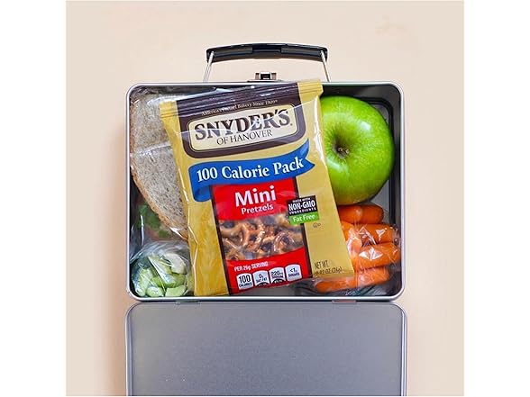 36CT Snyder's of Hanover Mini Pretzels, 100 Calorie