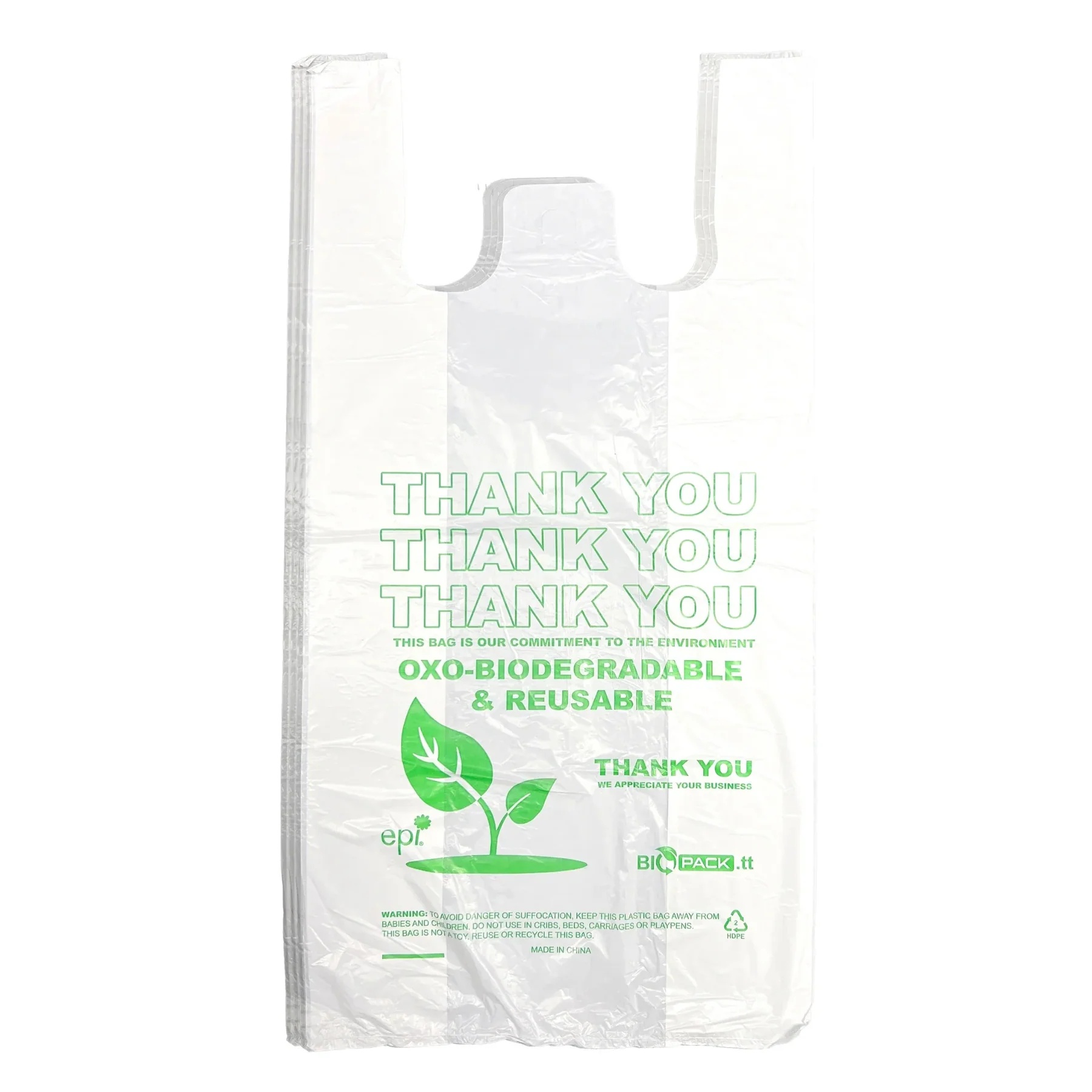 Eco-Friendly Oxo-Biodegradable Carry Bag - Gallery 7