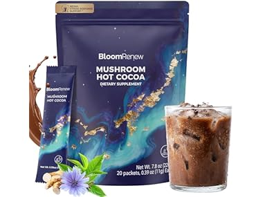 $19.99, Was $44.99, 55% Off! 20CT Mushroom Adaptogenic Hot Cocoa dealfomo