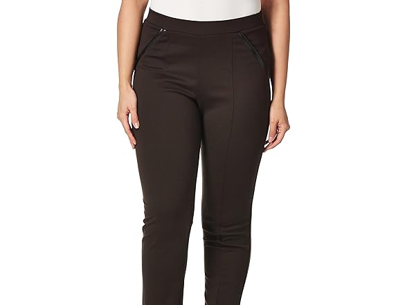 Rafaella Chocolate Ponte Pants (10)