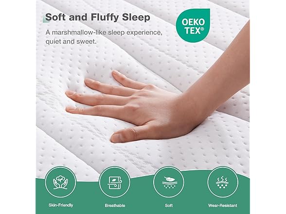 Novilla 10 Inch Memory Foam Full Mattress