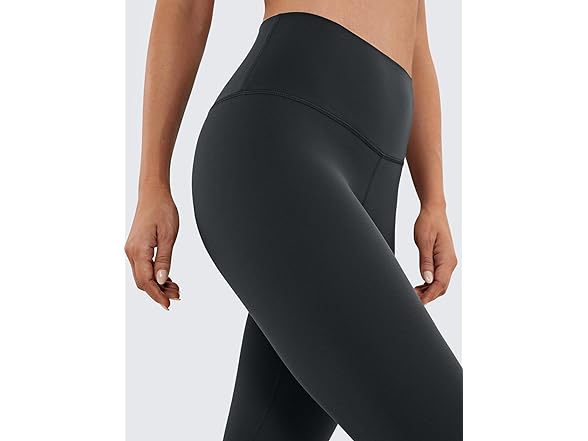 CRZ YOGA Dames Butterluxe High Waist Flare Pants 29- Wijde pijpen Bootcut Yogabroek met Zak Lounge echte marine L