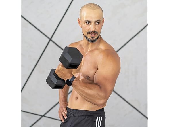 Gymnastics power 20 LB Hex Dumbbell Weight - Gallery 5