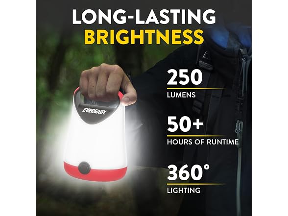Eveready LED Camping Lantern X-250 2PK