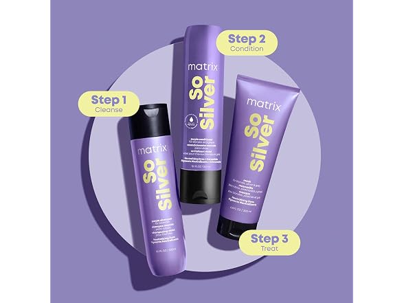 Biolage Matrix Biolage So Silver Shampoo, 10.1 oz & M