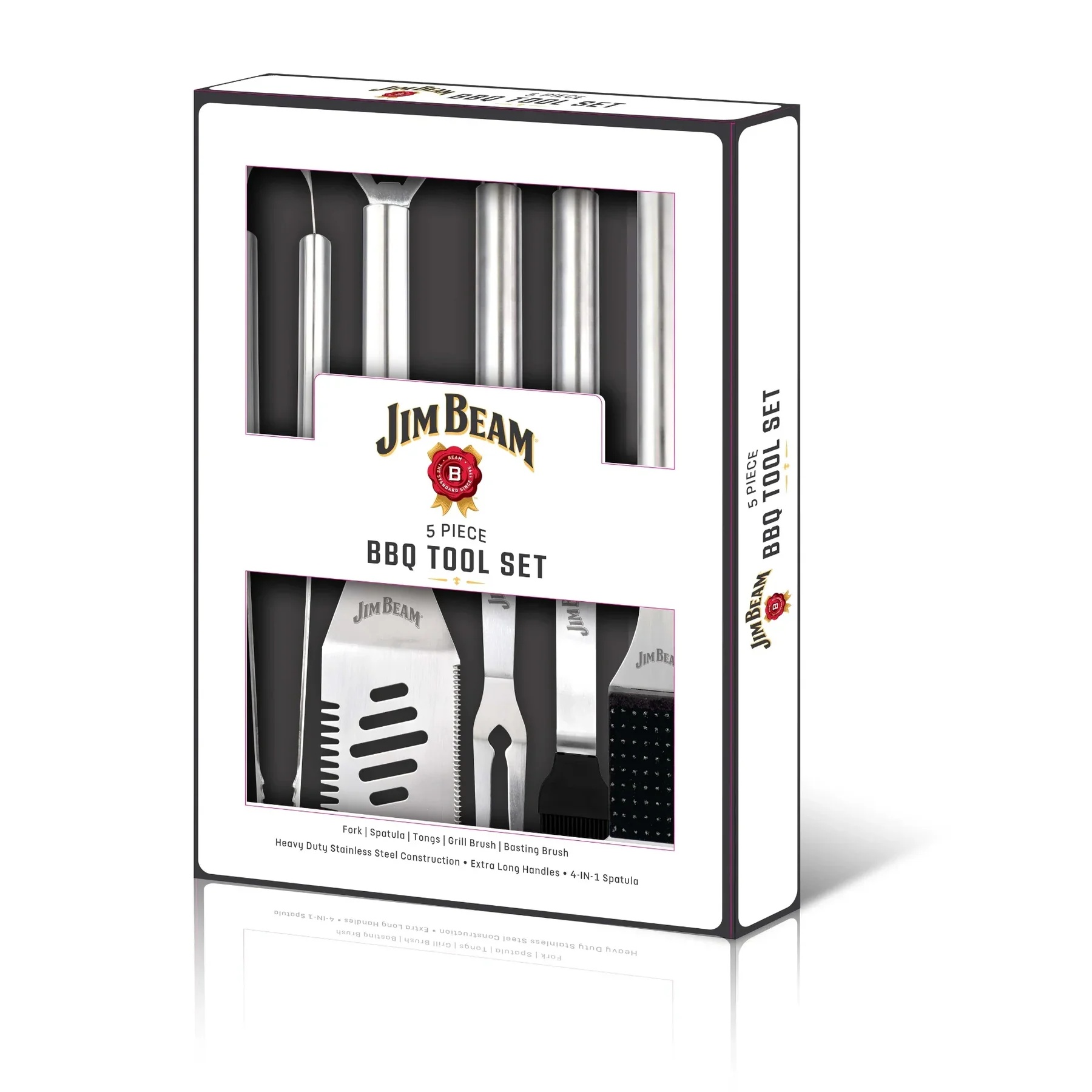 Jim Beam 5-Piece BBQ Tool Set - Gallery 9