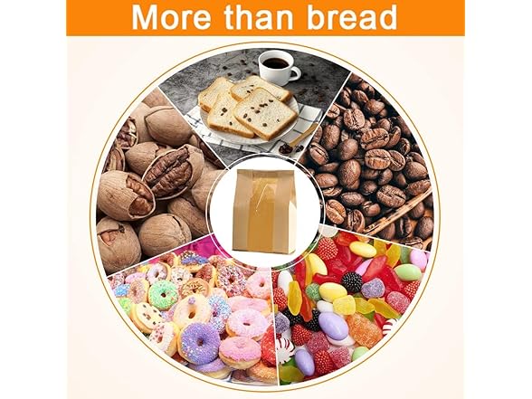 50 Pcs Bag w/50 Sealing Stickers