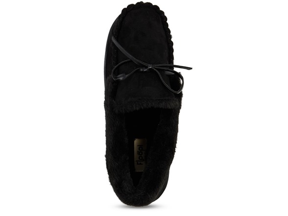 Floopi Women's Microsuede Moccasin Slipper