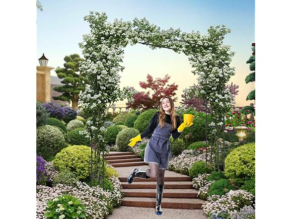 Garden Arch Arbor Trellis 59"x94.5"