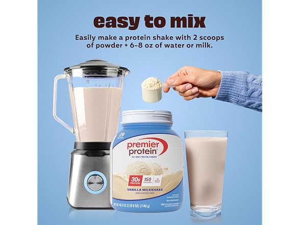 Premier Protein Whey Powder Vanilla 29 Servings