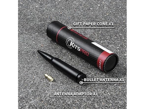 KitsPro 50 Cal Antenna for 2007-2023 Jeep