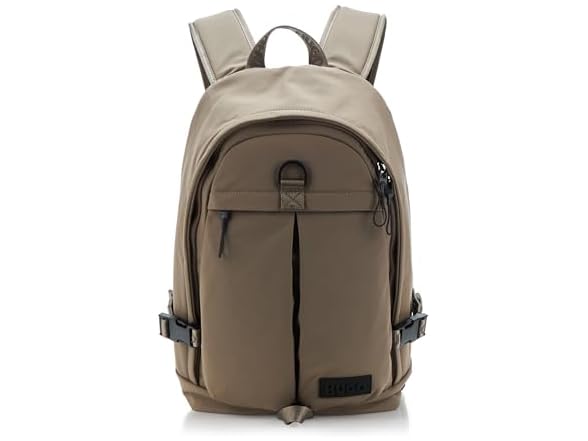 HUGO, Taric Nylon Blend Double Pocket Backpack