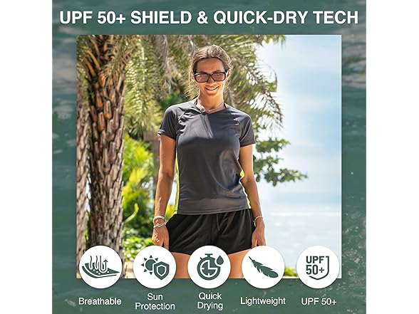 Kanu Surf Women's Rashguard Char/Lime (L)