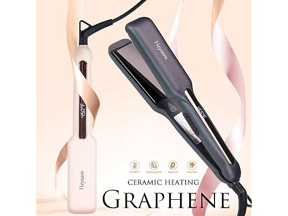 Heysam Flat Iron for Thick Hair