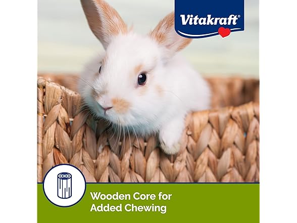 Vitakraft Rabbit Treat Stick, Apricot & Cherry
