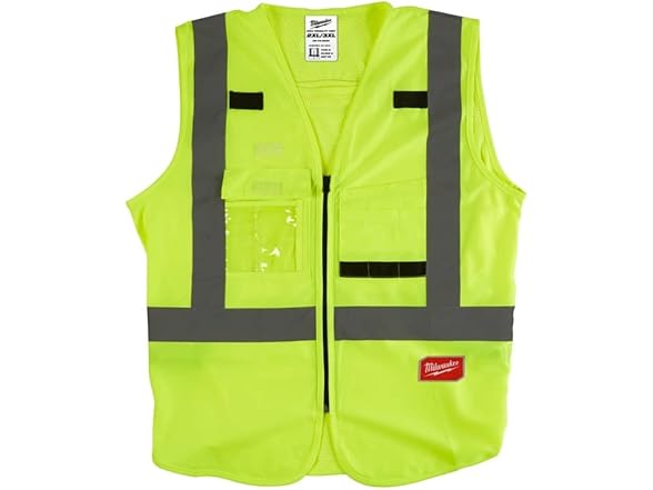 Milwaukee HVYLW 2XL Safety Vests